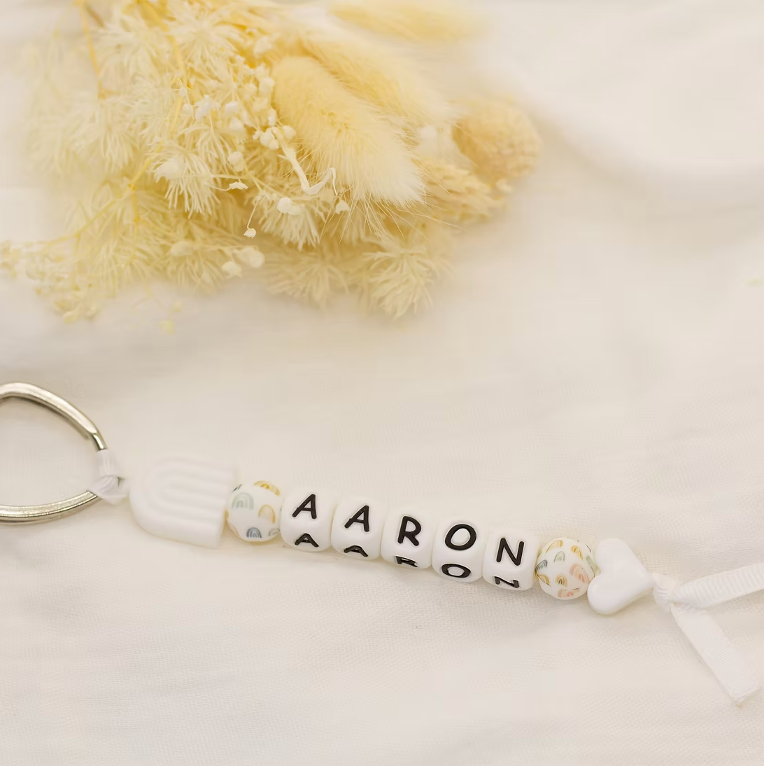 Porte clés Arc en ciel