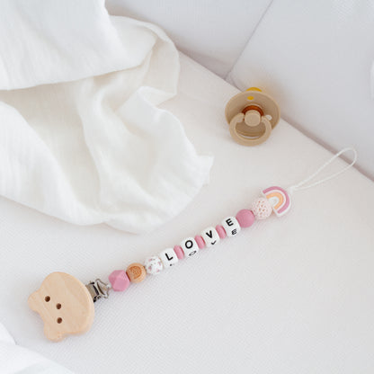 Attache tétine Love
