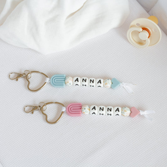 Porte clés Arc en ciel